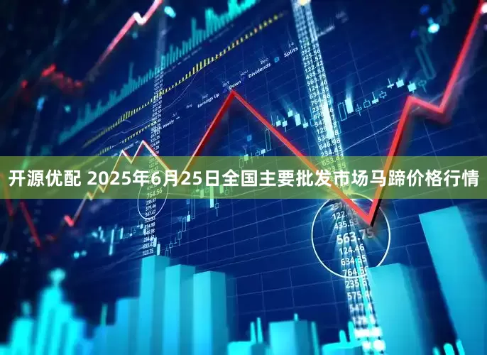 开源优配 2025年6月25日全国主要批发市场马蹄价格行情