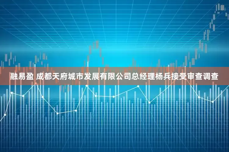 融易盈 成都天府城市发展有限公司总经理杨兵接受审查调查